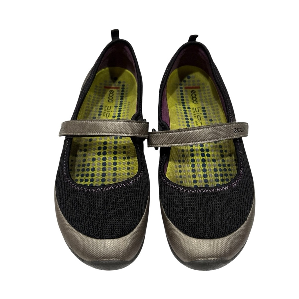 Ecco Biom Mary Jane Shoes Women's EUR 40  US 9-9.5  Comfort Flats Loafers Casual